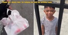M’sian Food Delivery Rider Wins Hearts After Happily Agreeing to Sing ‘Happy Birthday’ For Customer’s Nephew