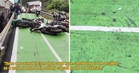 Public Works Dept Probes Viral Federal Highway Crash After Claims Slippery Road Paint Caused Motorcycles To Skid