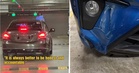 M’sian Leaves Note to Notify Owner After Seeing Driver Allegedly Hit Parked Car & Move to Another Spot at JB Mall