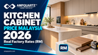 Kitchen Cabinet Price Malaysia 2026: Factory Rates (RM)