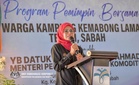 MPOB salur RM3.9 juta bina 14 projek Jalan Ladang Pekebun Kecil di Tenom, Kemabong dan Keningau - Noraini