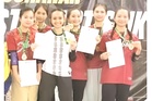Gimnastik berirama raih dua emas