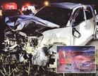 ‘Cable thieves’ fleeing cops are hurt in crash
