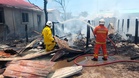 Man suffers burns in Kudat fire that razes eight homes