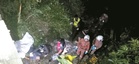 Lelaki maut terjatuh dari jambatan selepas nahas