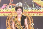 AirBorneo flight attendant is Penampang Unduk Ngadau