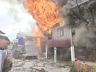 Dua rumah musnah dalam kebakaran di Lahad Datu