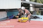 Lelaki maut terkena renjatan di atas bumbung bangunan