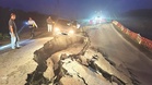 Sandakan-Lahad Datu road collapses