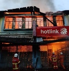 Semporna shop razed