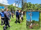 Firefighters save distressed man from tower