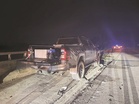 Motorcyclist killed after crashing into parked pickup truck