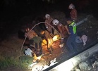 Three badly hurt in Ranau overloaded car crash