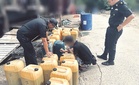 Lelaki ditahan, 750 liter petrol dirampas