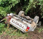 Woman killed, seven injured as Hilux plunges into Keningau ravine