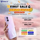 Buying a vivo V70 FE? Enjoy Durian and a free bonus kitchen appliance at DirectD on 18 April 2026