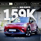 smart #1 BRABUS Pre Owned Unit At Just RM159,000