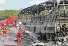 Express Bus Crashes And Burns Along PLUS Highway