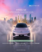 Locally Assembled XPENG G6 Bookings Open From RM158,888 Only