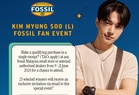 Fossil Announces Exclusive Kim Myung Soo (L) Fan Event at IOI City Mall