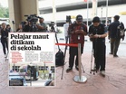 Nasib remaja bunuh pelajar perempuan diketahui Khamis ini