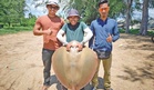 Lubuk pari mega di Benteng Senok