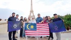 Paris jadi pentas pembelajaran Team Rey Young