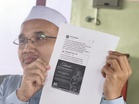 Hina institusi diraja, Ketua Dewan Ulamak Pas Perlis buat laporan polis