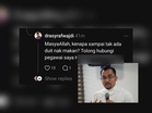 Pelajar dakwa hanya tinggal 4 sen, Asyraf Wajdi hulur bantuan