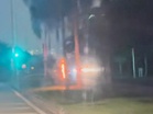 ‘Tiang lampu terbakar, tolong hantar video ini pada dia’