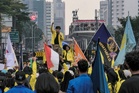 Mahasiswa Indonesia adakan tunjuk perasaan