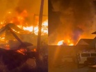 Tiga rentung, seorang melecur rumah terbakar di Menggatal
