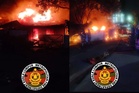 Lelaki melecur, tiga rumah setinggan musnah terbakar