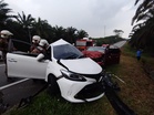 Tiga maut nahas dua kenderaan di Kota Tinggi