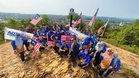 Semarak merdeka di puncak Bukit Besar