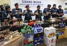Tiga rumah jadi stor simpan rokok, arak seludup