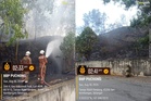 Hutan bukit lima hektar terbakar di Seri Kembangan