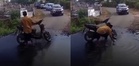 ‘Nak cuci motosikal pun tak senang’