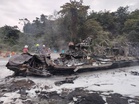 [KEMASKINI] Identiti mangsa dalam Bezza dihempap lori tangki masih belum diketahui