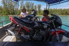 Angkut Yamaha RXZ naik bot sertai RXZ Members 8.0