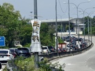 15 kilometer ‘tersangkut’ 37 minit