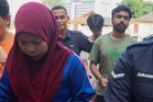 Wanita menangis dituduh bunuh anak lima tahun