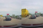 ‘Nasib baik tak kena hentam lori’