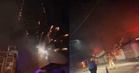 Letupan bunga api berpunca kotak simpanan Aidilfitri