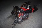 Jururawat lelaki maut, Honda CBR rempuh treler