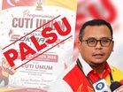 Isnin kekal hari bekerja, poster cuti umum Selangor palsu – Amirudin