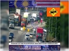 Sesak luar biasa di Kesas, ada kemalangan