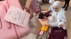 Bella Astillah mewahkan pengapit, beri bagasi ‘pink’ penuh hadiah