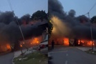 Bengkel kereta terbakar, tiada mangsa terperangkap