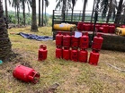 Sindiket seleweng LPG dalam ladang kelapa sawit terbongkar